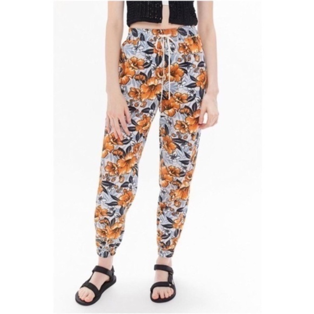 Urban Outfitters Zoe printed cotton jogger pants size XS